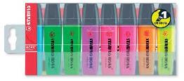 STABILO BOSS 螢光筆 (8 Color Set) - Stabilo OA-00012