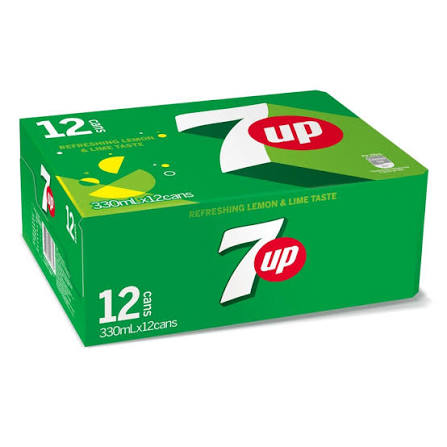 七喜汽水 12罐裝x330毫升 - 7UP OA-03474