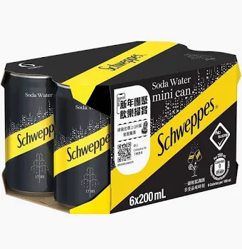 玉泉 - 迷你湯力水 200毫升 - 24罐裝 - Schweppes OA-03467
