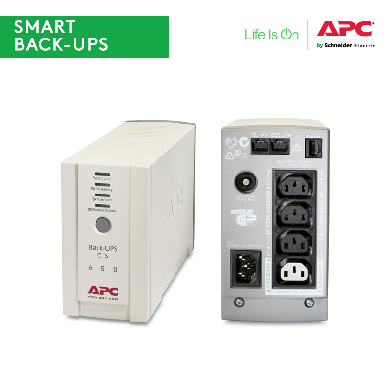 APC Back UPS 650VA 不斷電系統, BK650-AS - APC OA-04423